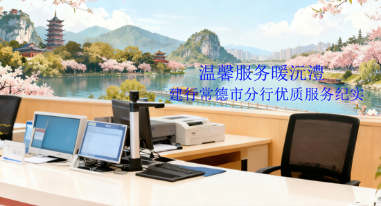 温馨服务暖沅澧——建行常德市分行优质服务纪实