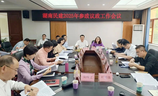 湖南民建召开2025年参政议政工作会议 常德设分会场